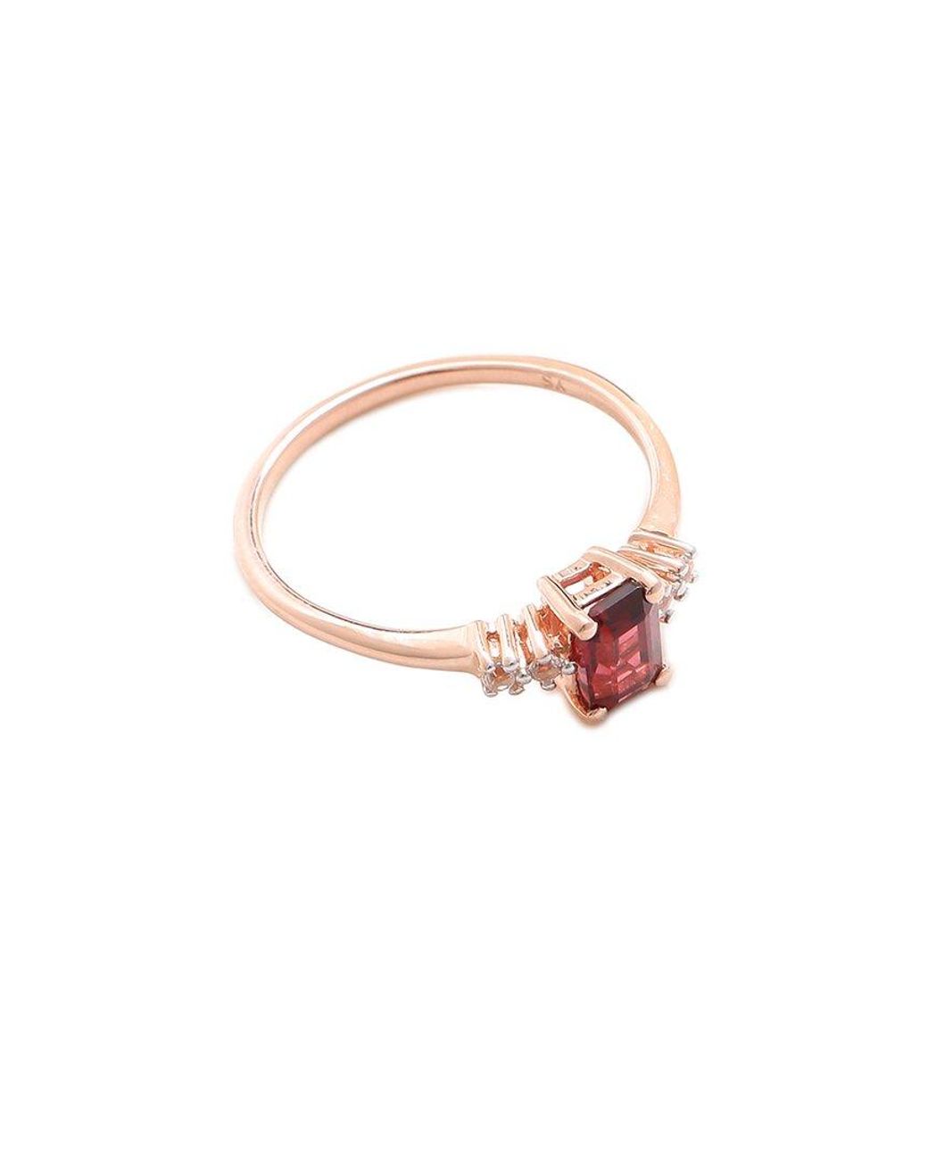 TIRAMISU Pink 10K 0.78 Ct. Tw. Gemstone Ring