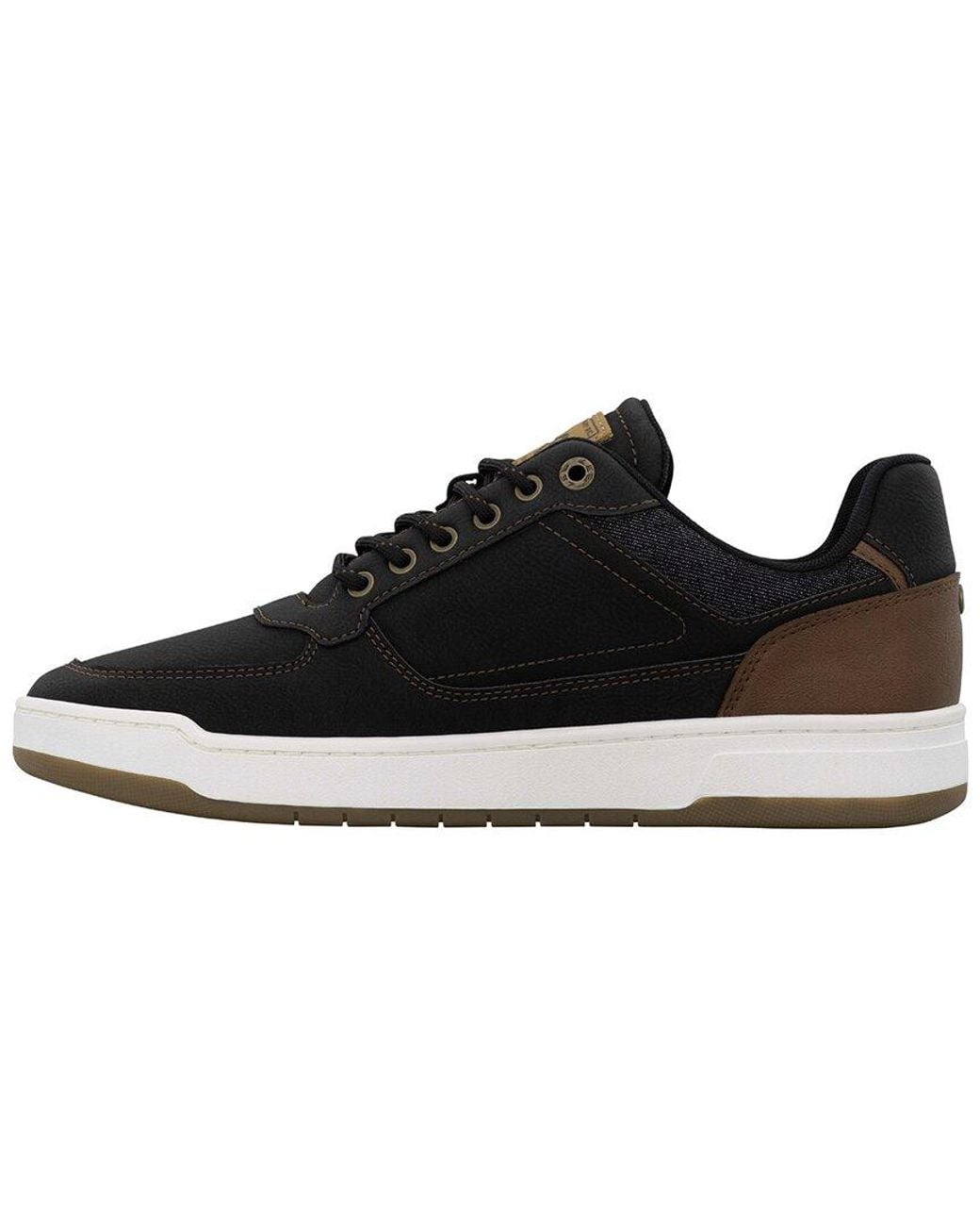 Lee Jeans Black Daybreaker Low Top Sneaker for men