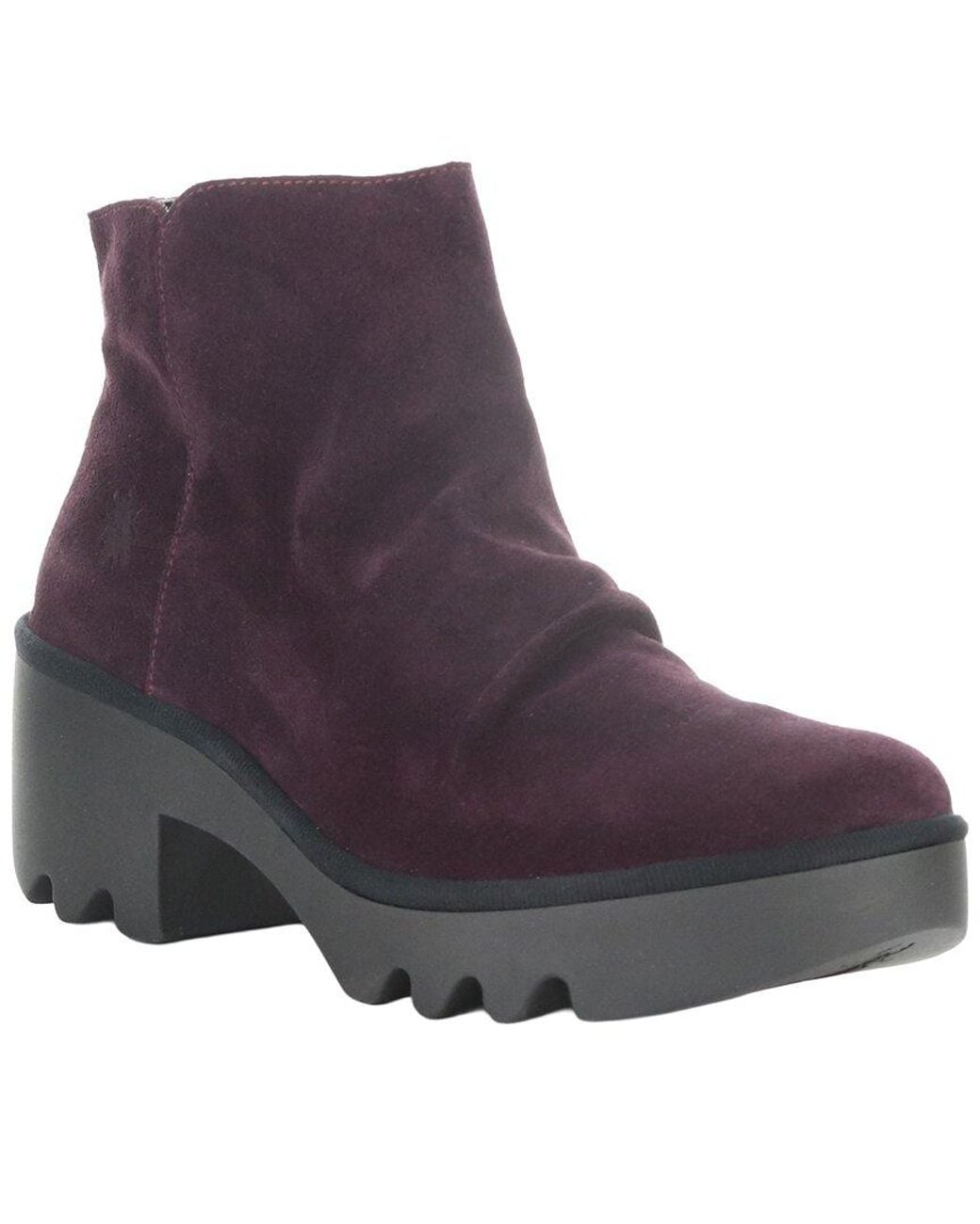 Fly London Purple Tulp Suede Boot