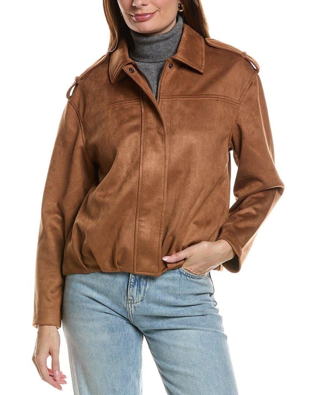 NVLT Brown Bomber Jacket