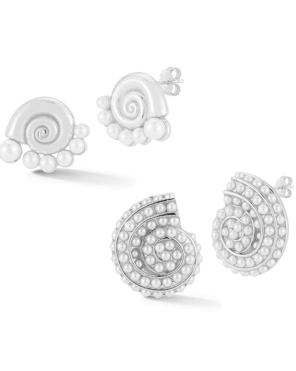 Sphera Milano White Earrings