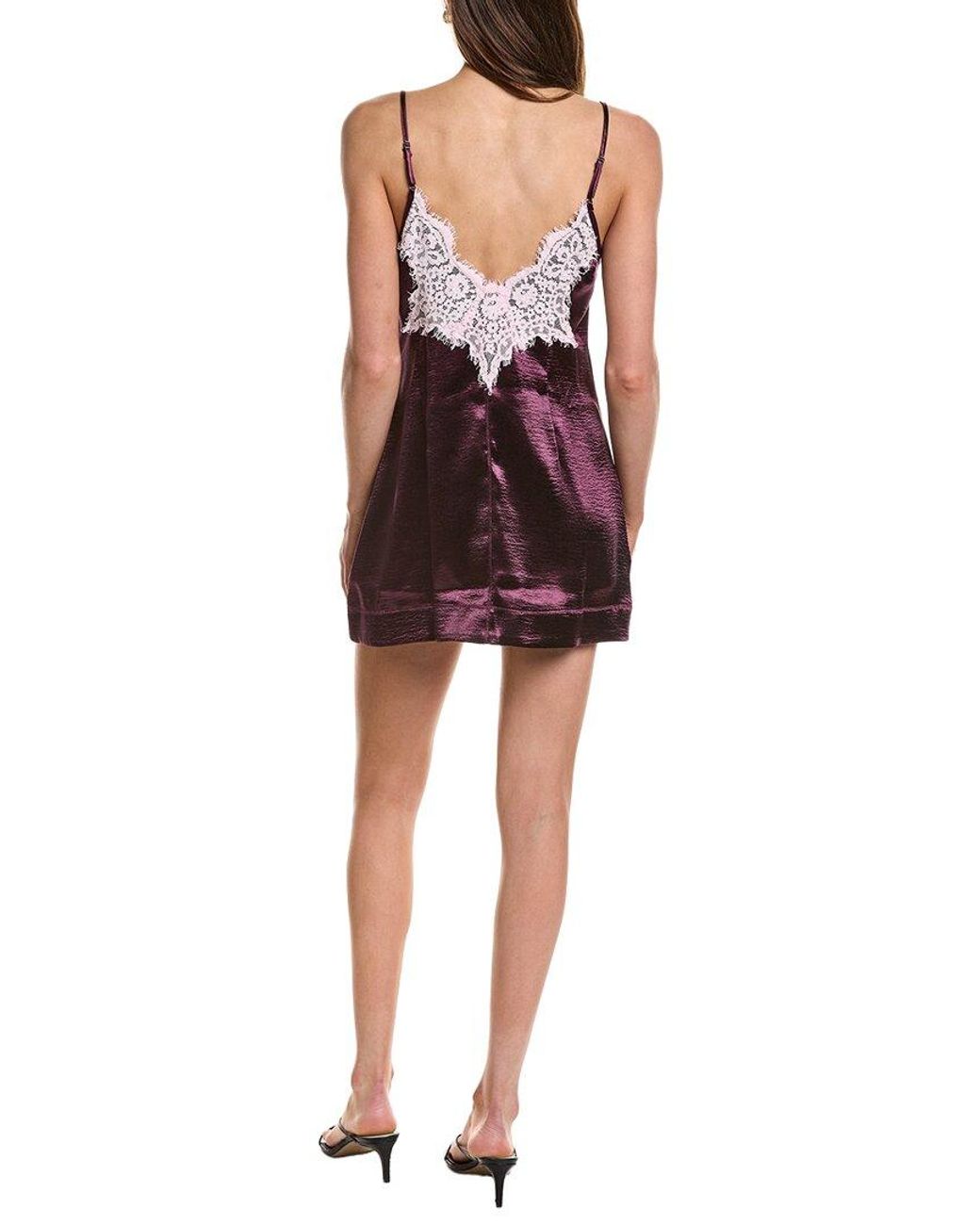 Free People Red Still The One Mini Dress