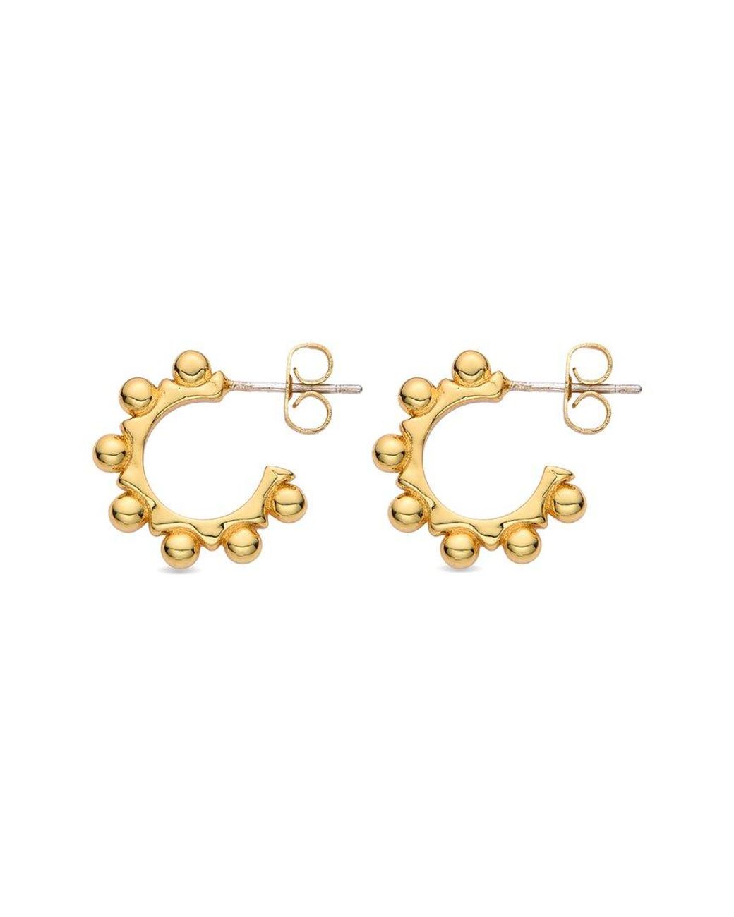 Eye Candy LA Metallic Drop Earring