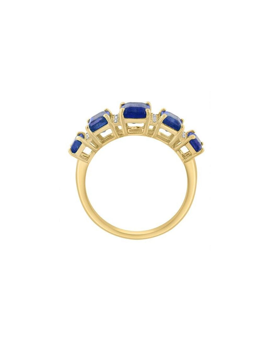 Effy Fine Jewelry Blue 14K 2.56 Ct. Tw. Diamond & Sapphire Ring