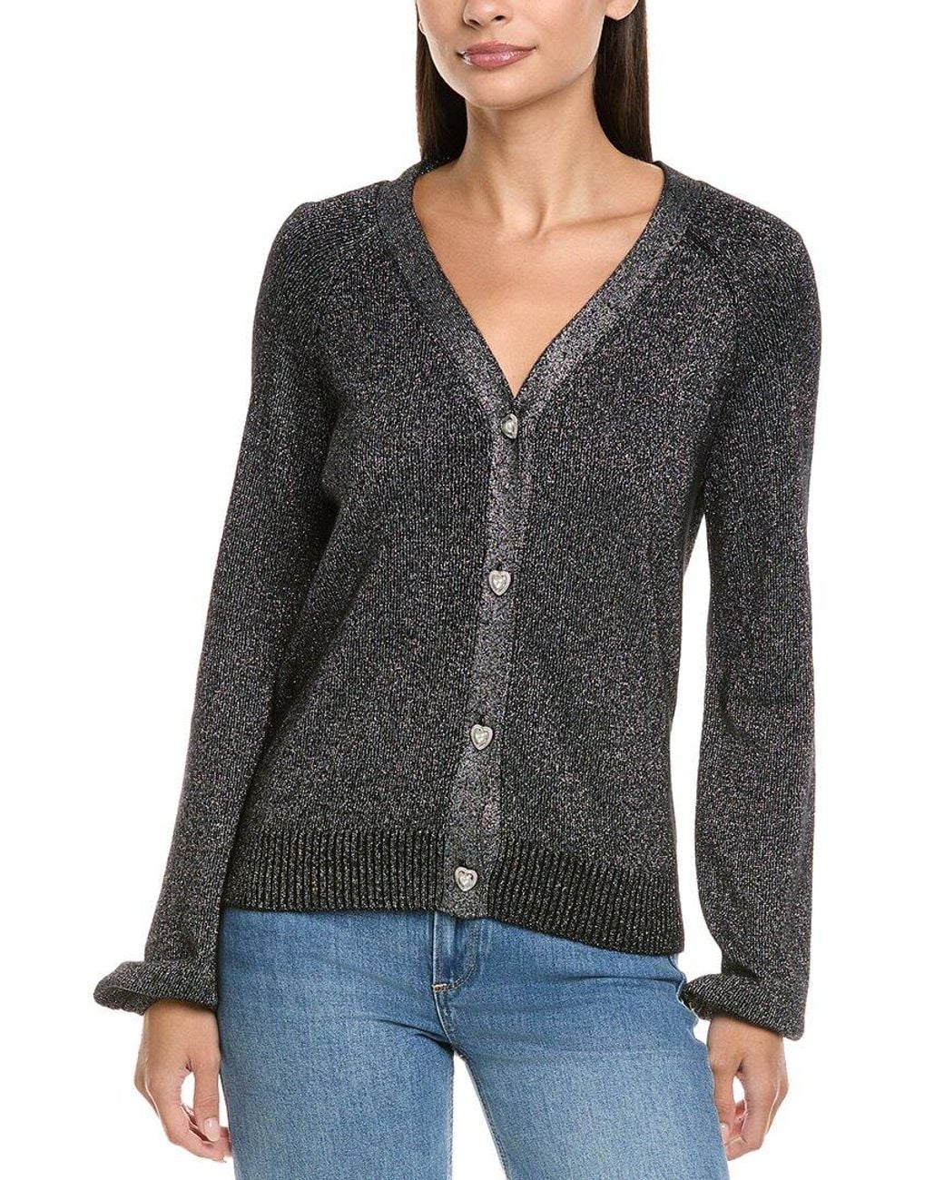 Maison Heritage Black Billie Wool & Cashmere-Blend Cardigan