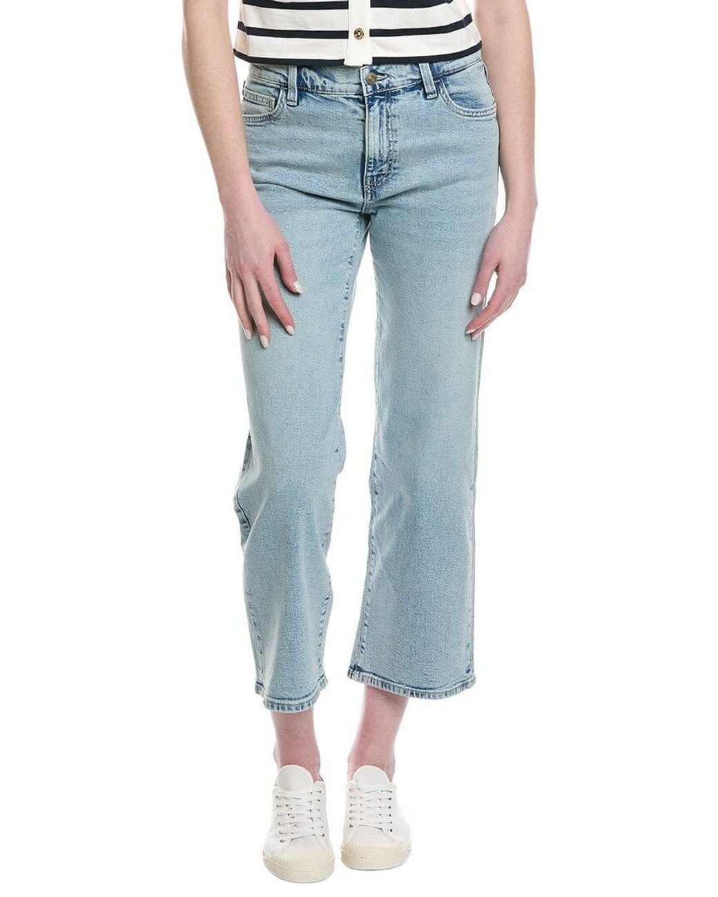 Hudson Blue Rosalie Napa Wide Leg Ankle Jean