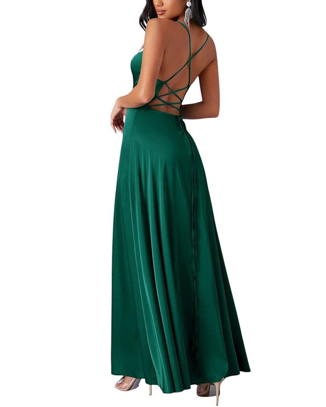 Vincent Green Maxi Dress