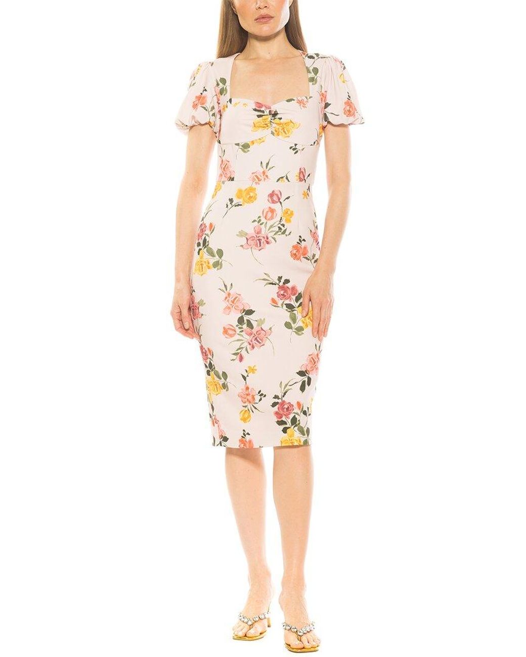 Alexia Admor White Micaela Sheath Dress