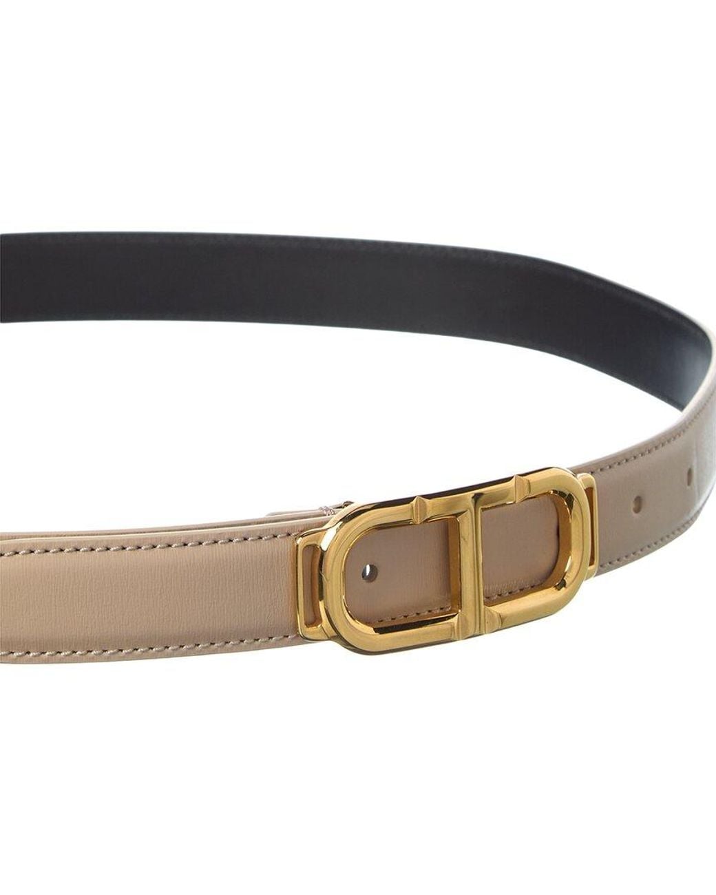 Tom Ford Natural 25Mm Leather Belt