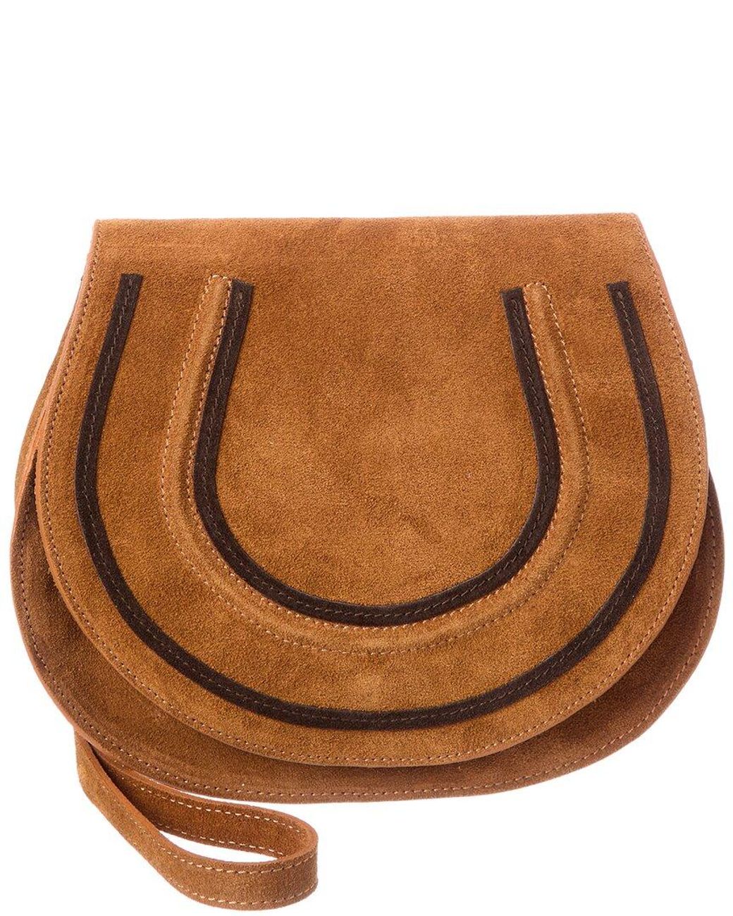 Isabella Rossetti Brown Callie27 Leather Crossbody