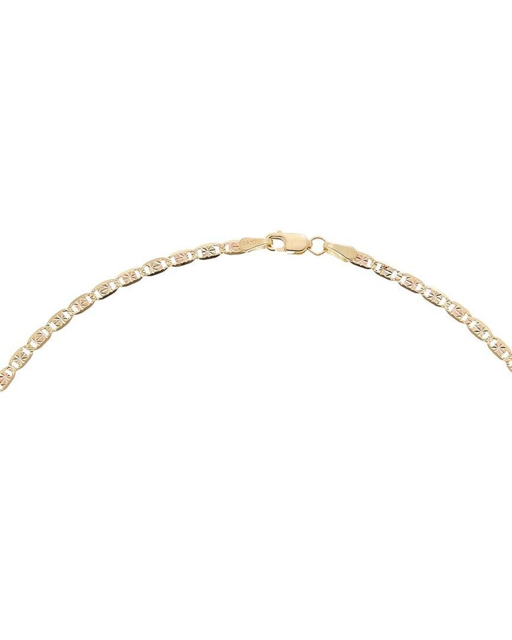 Italian Gold White 14K Necklace
