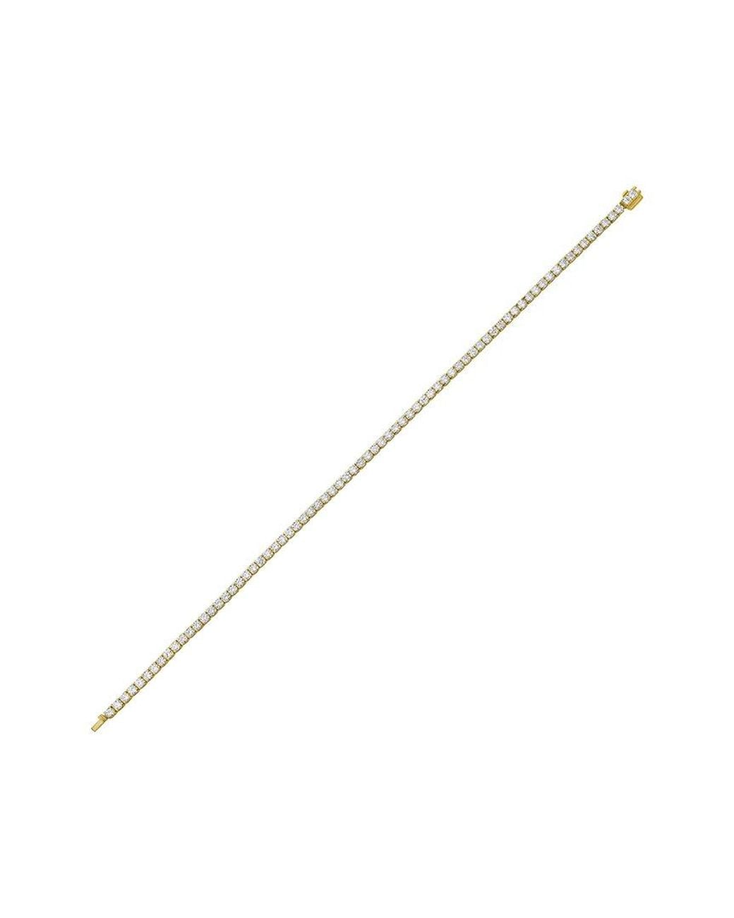 Diana M White Diana M. 14K 3.00 Ct. Tw. Lab-Grown Diamond Tennis Bracele