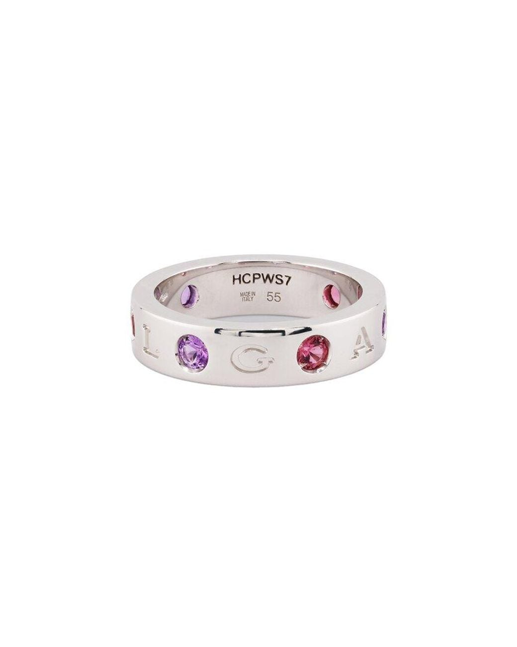 BVLGARI Pink 18K 0.15 Ct. Tw. Diamond & Amethyst Ring