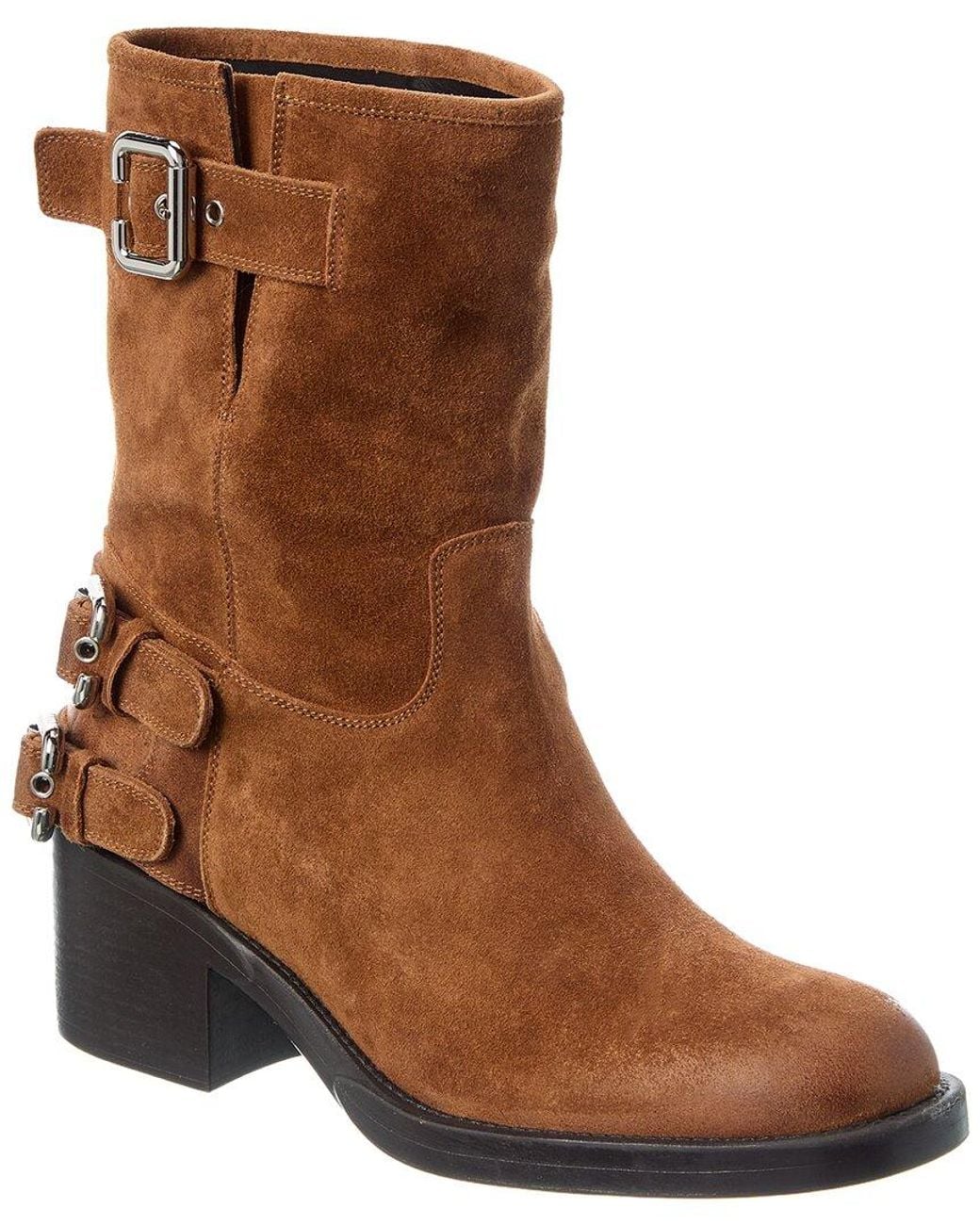 Chloé Brown Dakota Suede Bootie