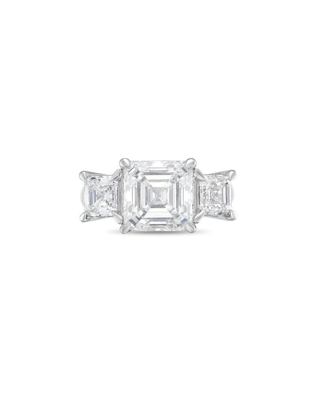 Diana M White 14K 7.09 Ct. Tw. Lab-Grown Diamond Ring