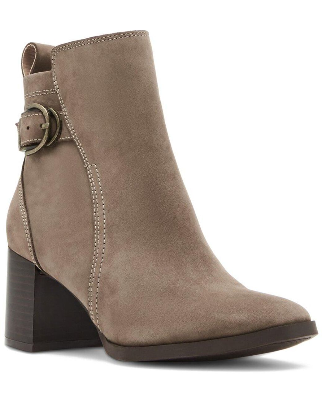 Blondo Ginelle Leather Boot in Brown Lyst Canada