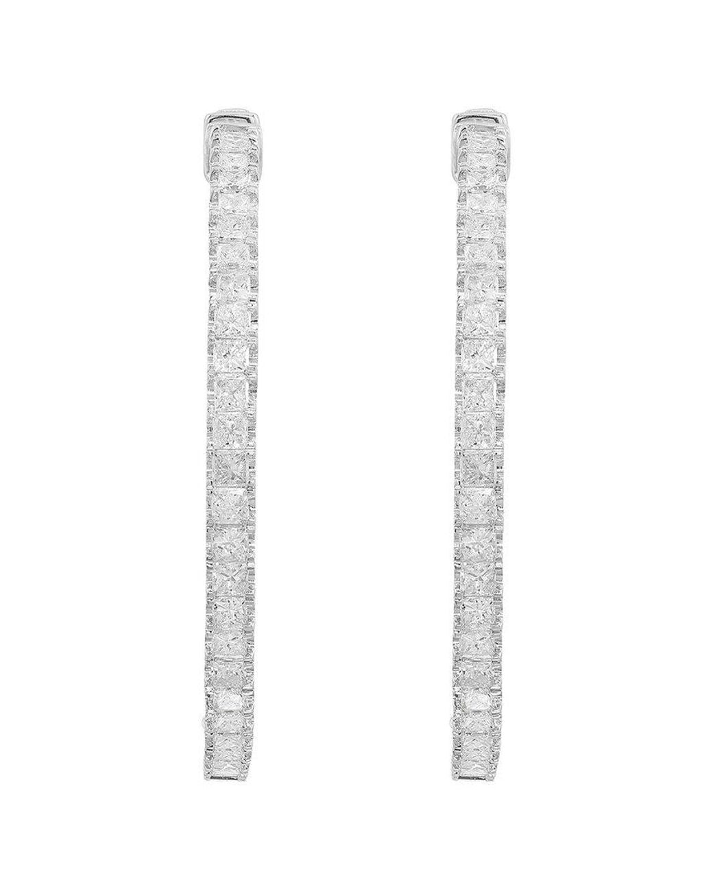 Effy Fine Jewelry White 14K 2.94 Ct. Tw. Diamond Earrings