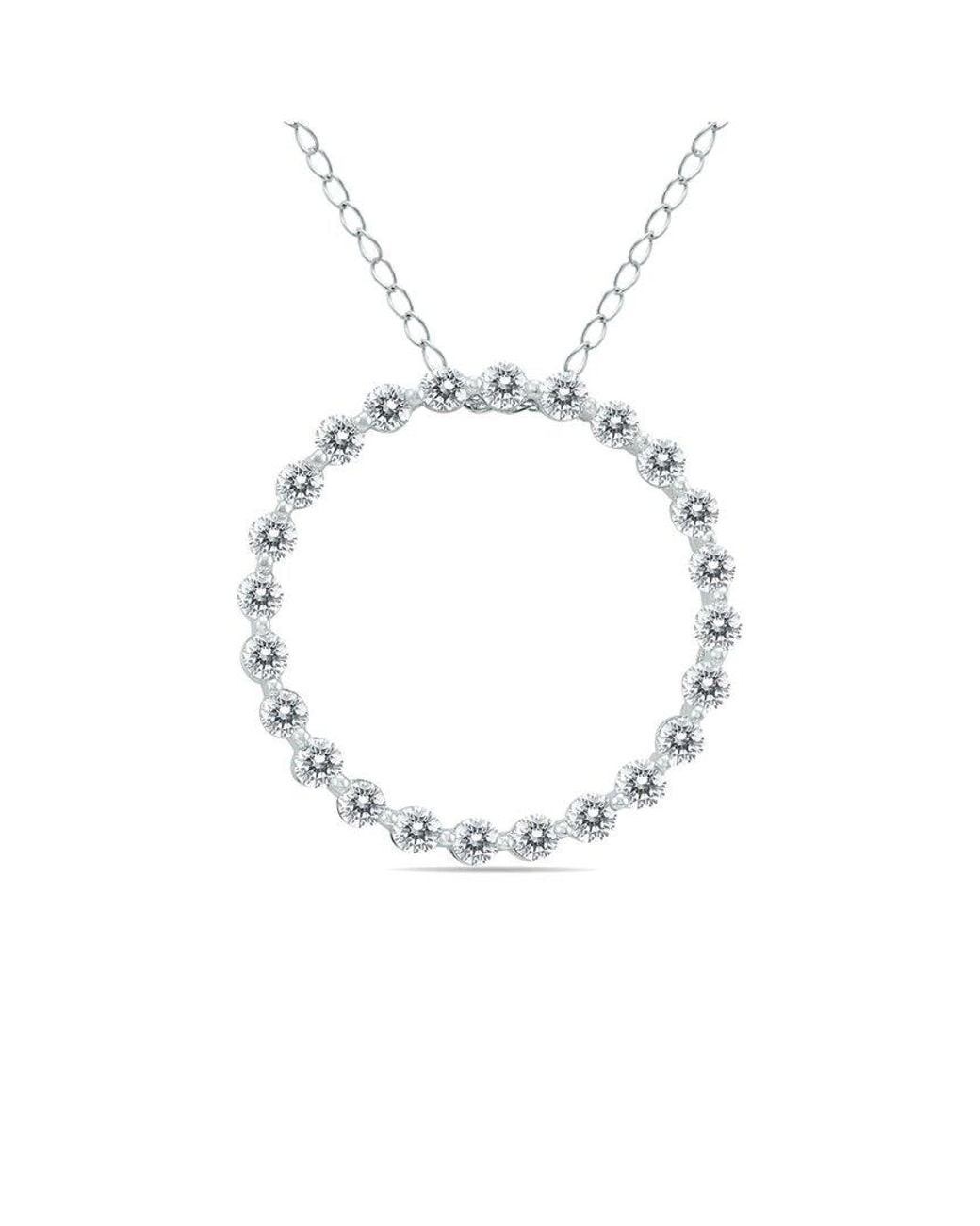 Diamond Select Cuts White 14K 0.46 Ct. Tw. Diamond Necklace