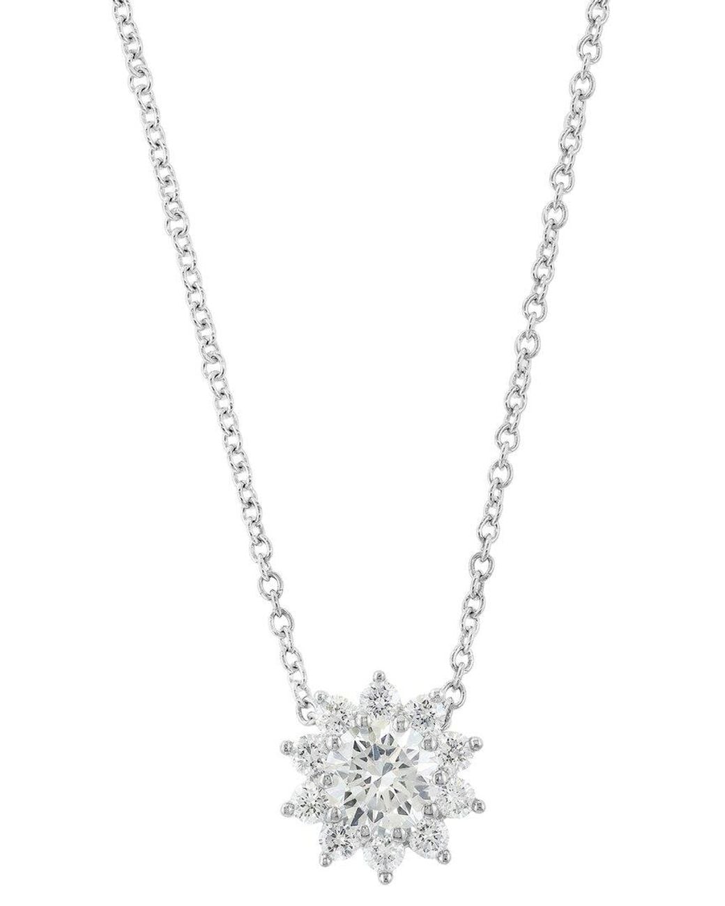 Effy Fine Jewelry Metallic 0.78 Ct. Tw. Lab-Grown Diamond Necklace