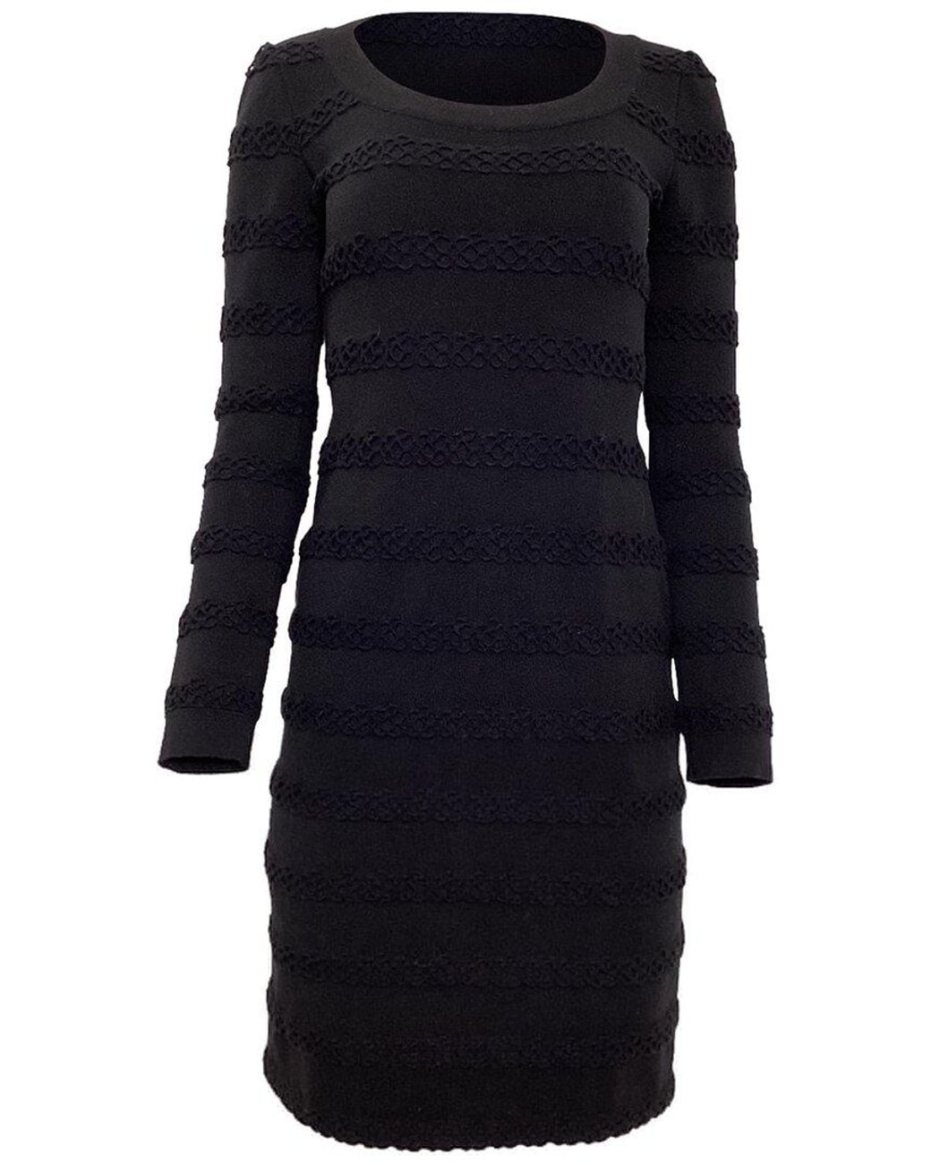 Alaïa Blue Alaïa Mini Dress, Size Fr 40 (authentic Pre-loved)