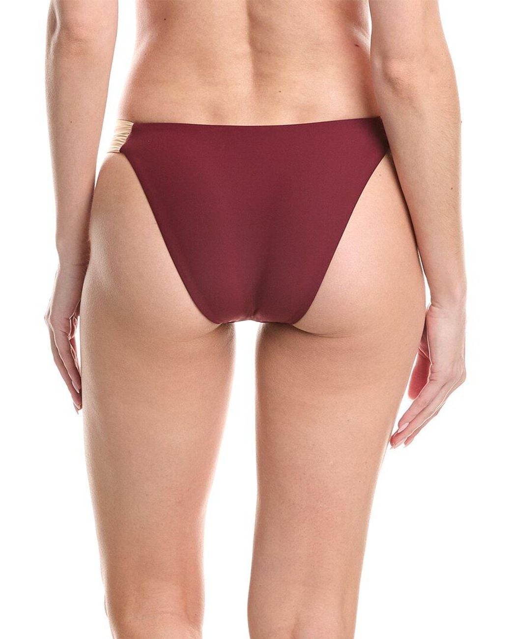 VYB Red Immy Soft Scrunch Side Bottom