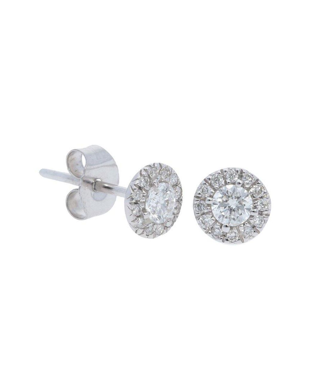 Diamond Select Cuts White Nephora 14k 0.30 Ct. Tw. Diamond Studs
