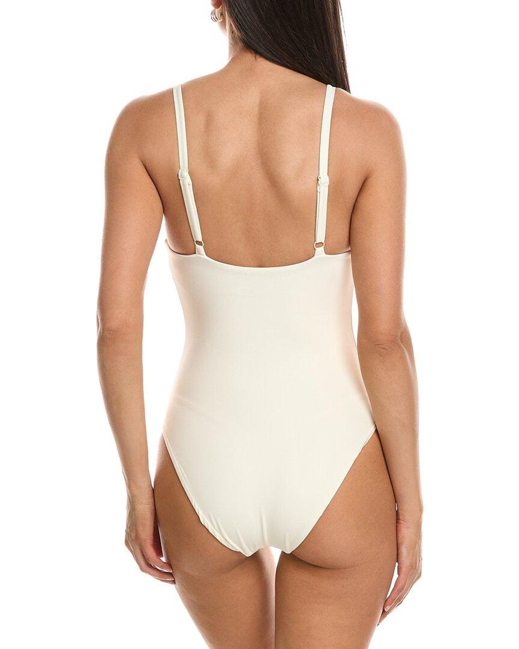 Onia White Marilyn One-Piece