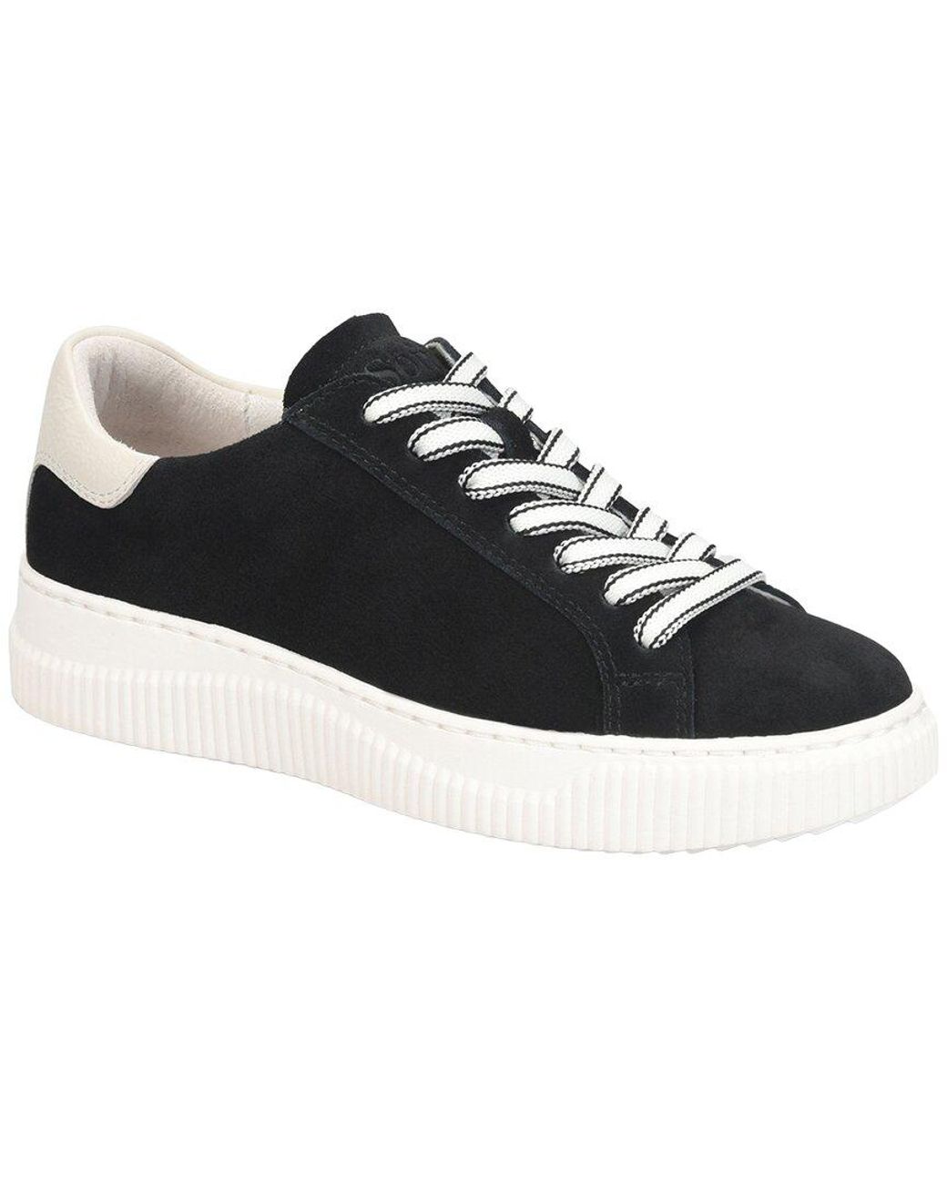 Söfft Black Frazier Ii Suede Sneaker
