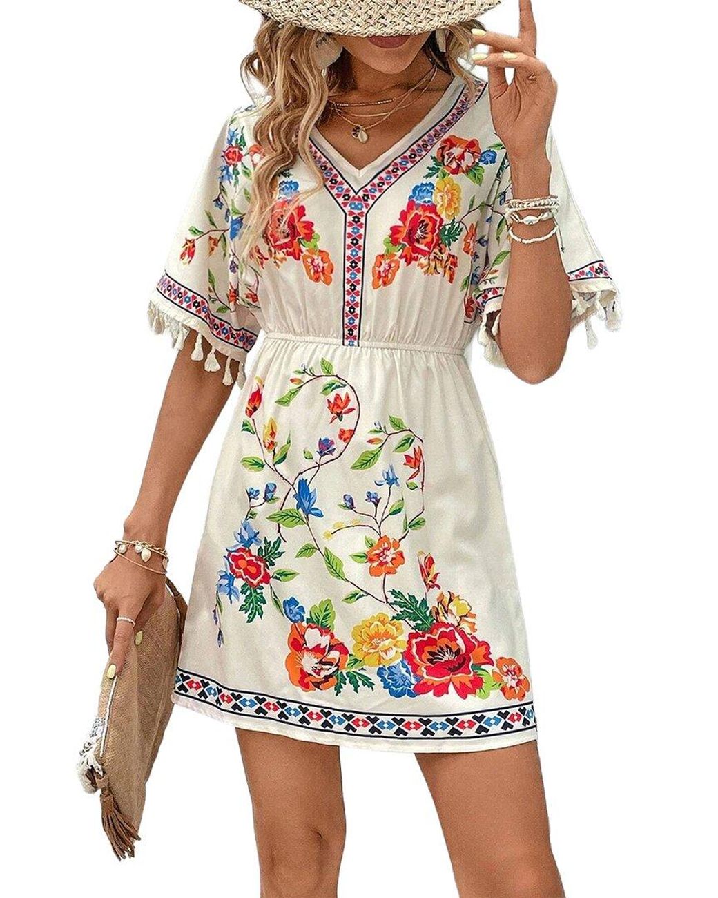 Kayla Paris White Mini Dress