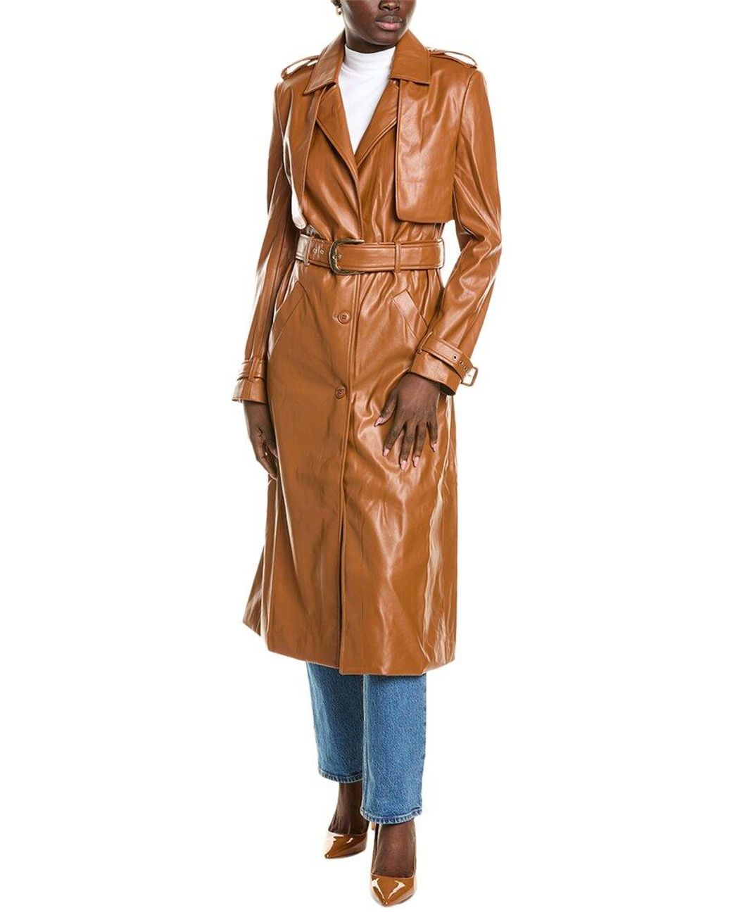 Bardot Trench Coat in Brown Lyst