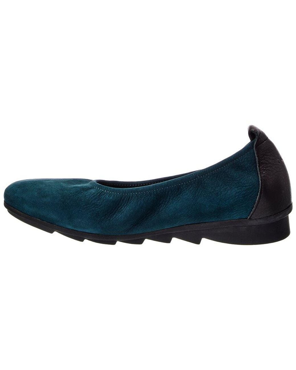 Arche Blue Bibara Leather Flat
