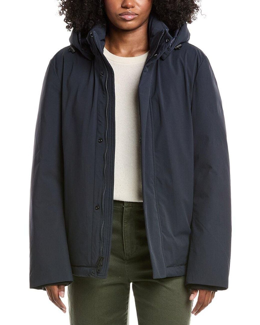 Woolrich Black Stretch Down Jacket