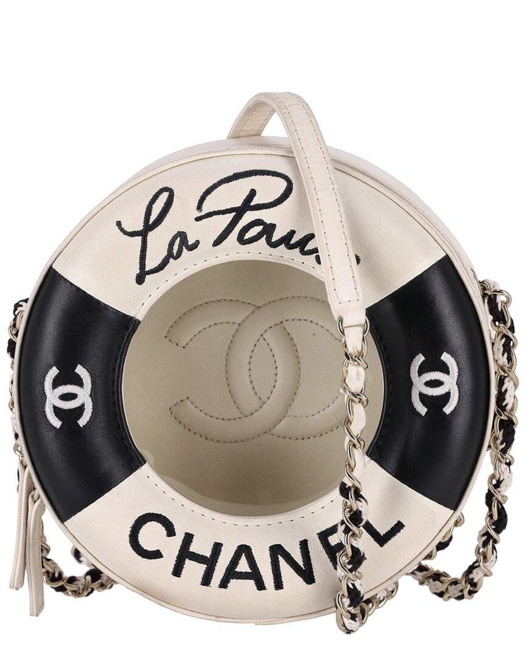 Chanel Metallic Leather Limited Edition La Pausa Coco Lifesaver Bag (Authentic Pre-Loved)