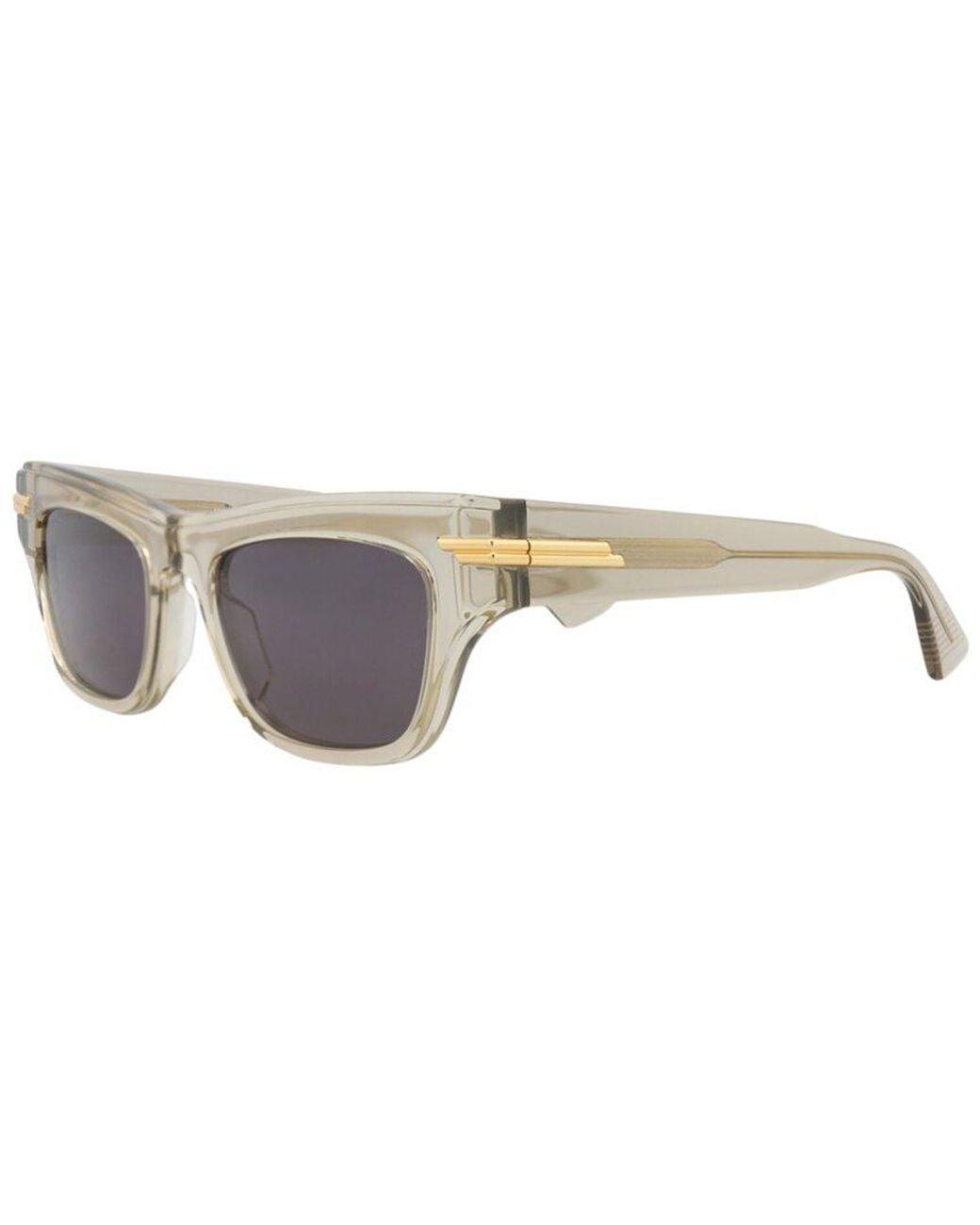 Bottega Veneta White Bv1122S 51Mm Sunglasses