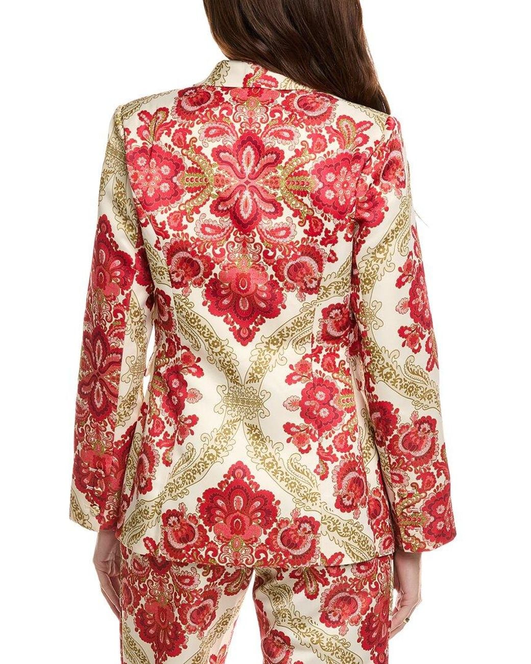 FLORA BEA NYC Red Charlene Blazer