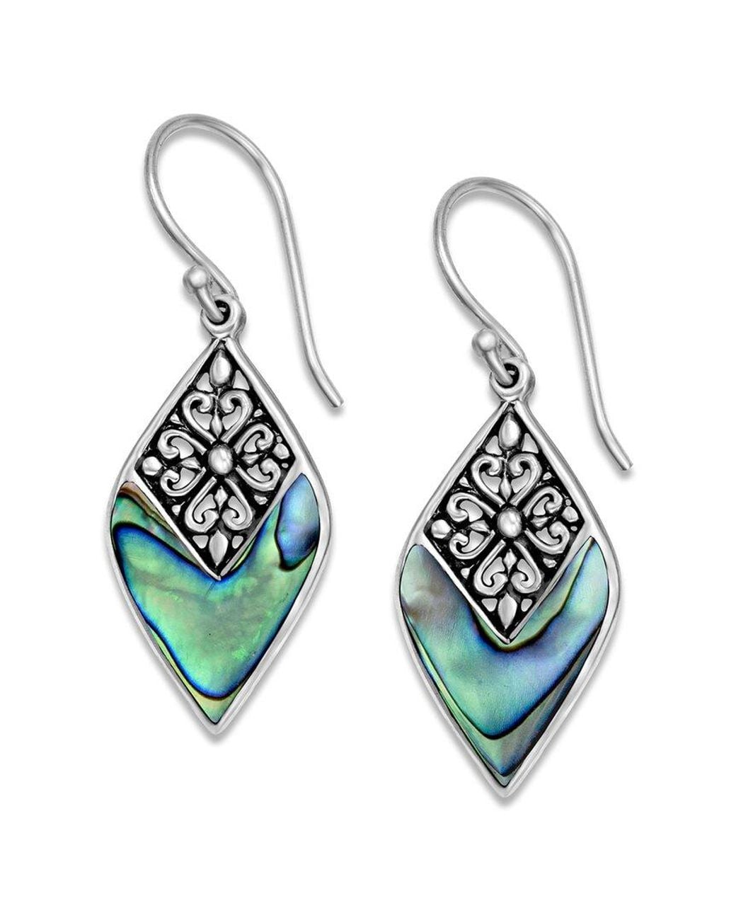 Samuel B. Blue Abalone Earrings