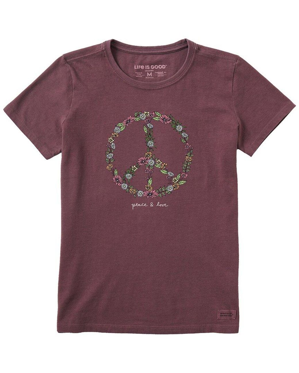 Life Is Good. Purple Crusher T-Shirt