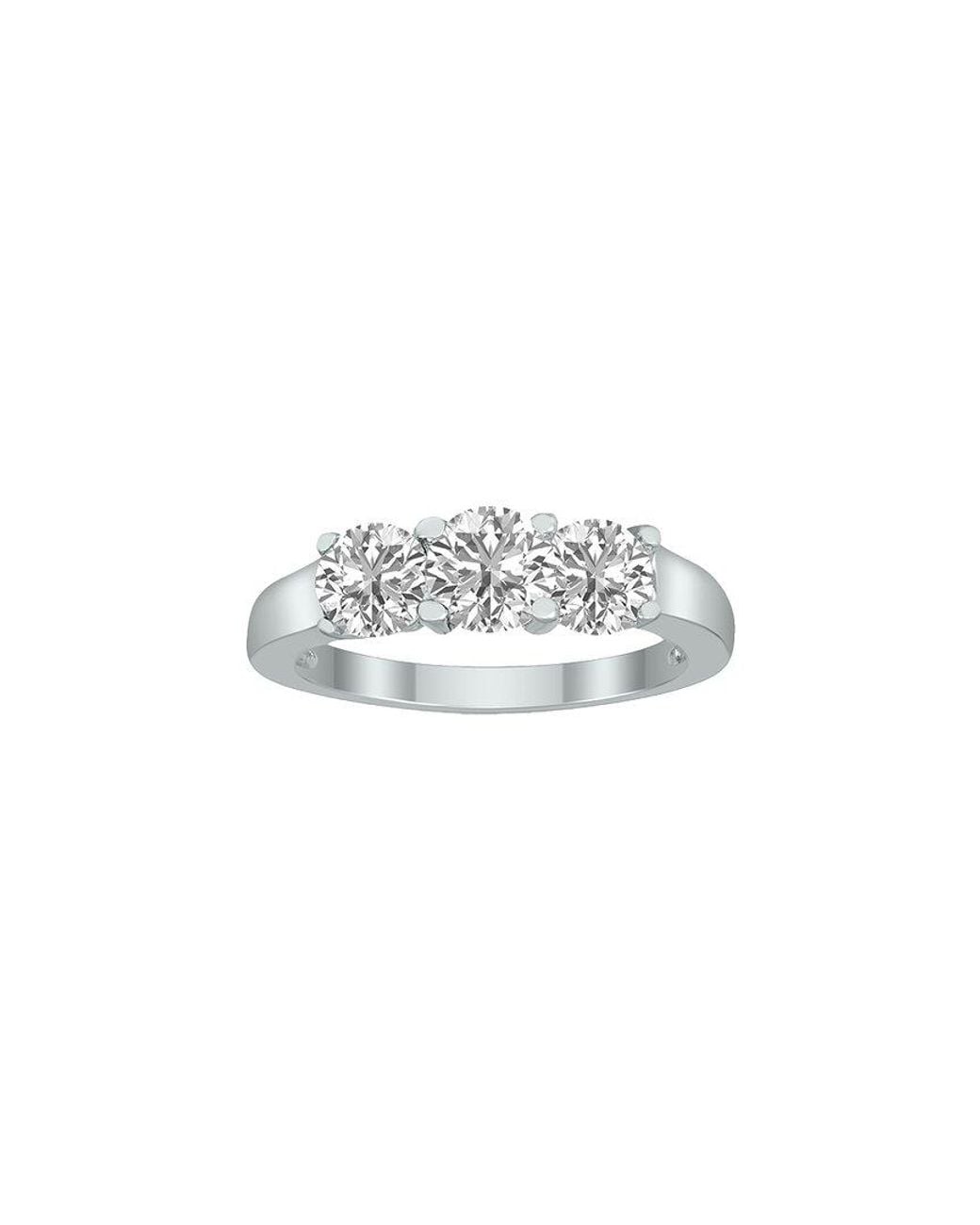Lab Grown Diamonds White 14K 2.00 Ct. Tw. Lab Grown Diamond Ring