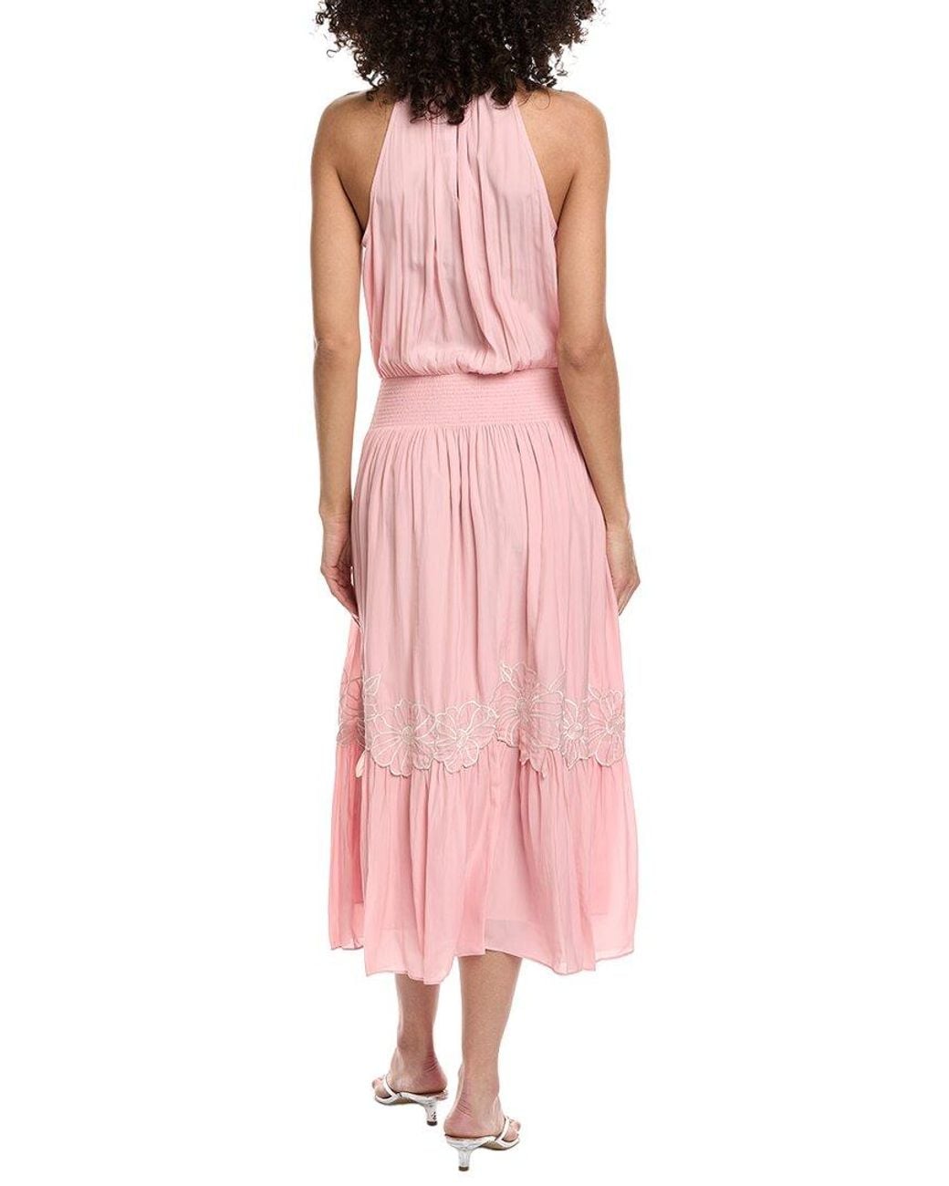 Ramy Brook Pink Elinora Maxi Dress