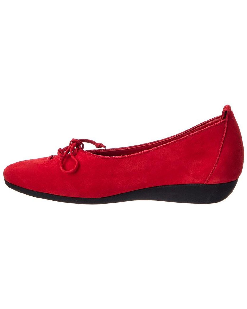 Arche Red Onykim Leather Pump