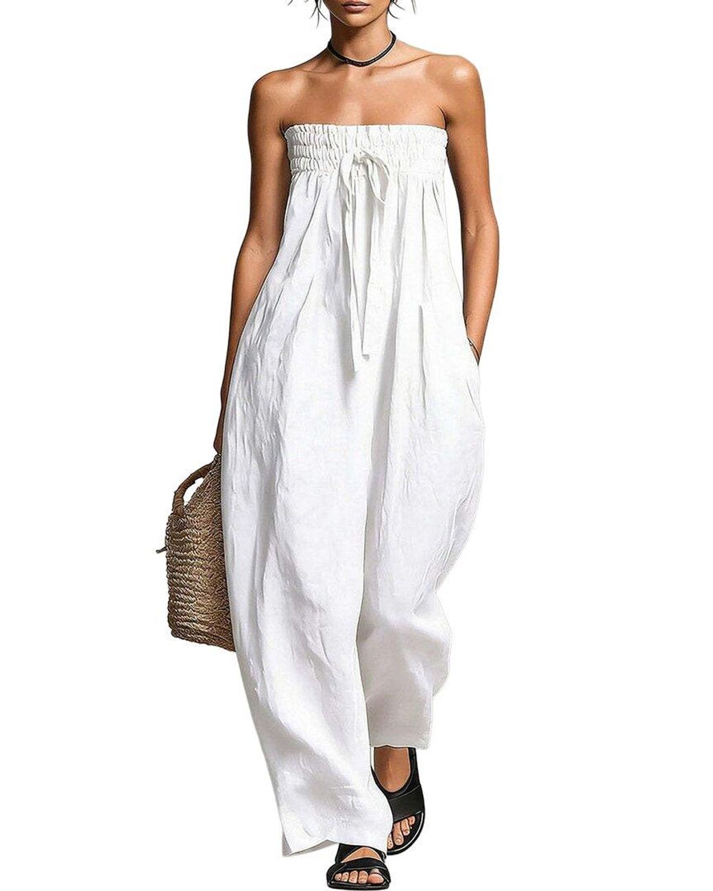ENJOY PETRA White Jumpsuit
