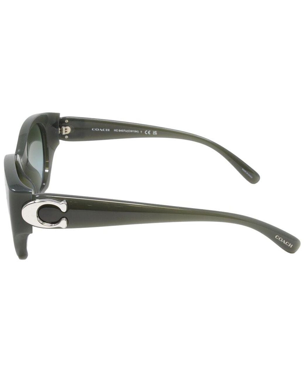 COACH Green Hc8407U 52Mm Sunglasses