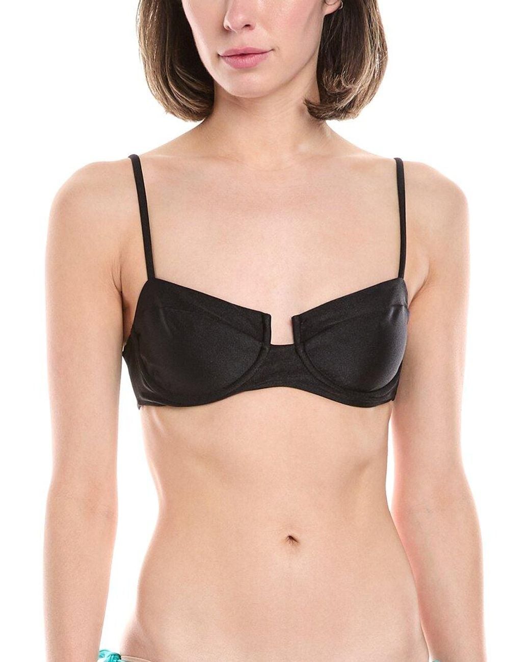 PATBO Black Underwire Bikini Top