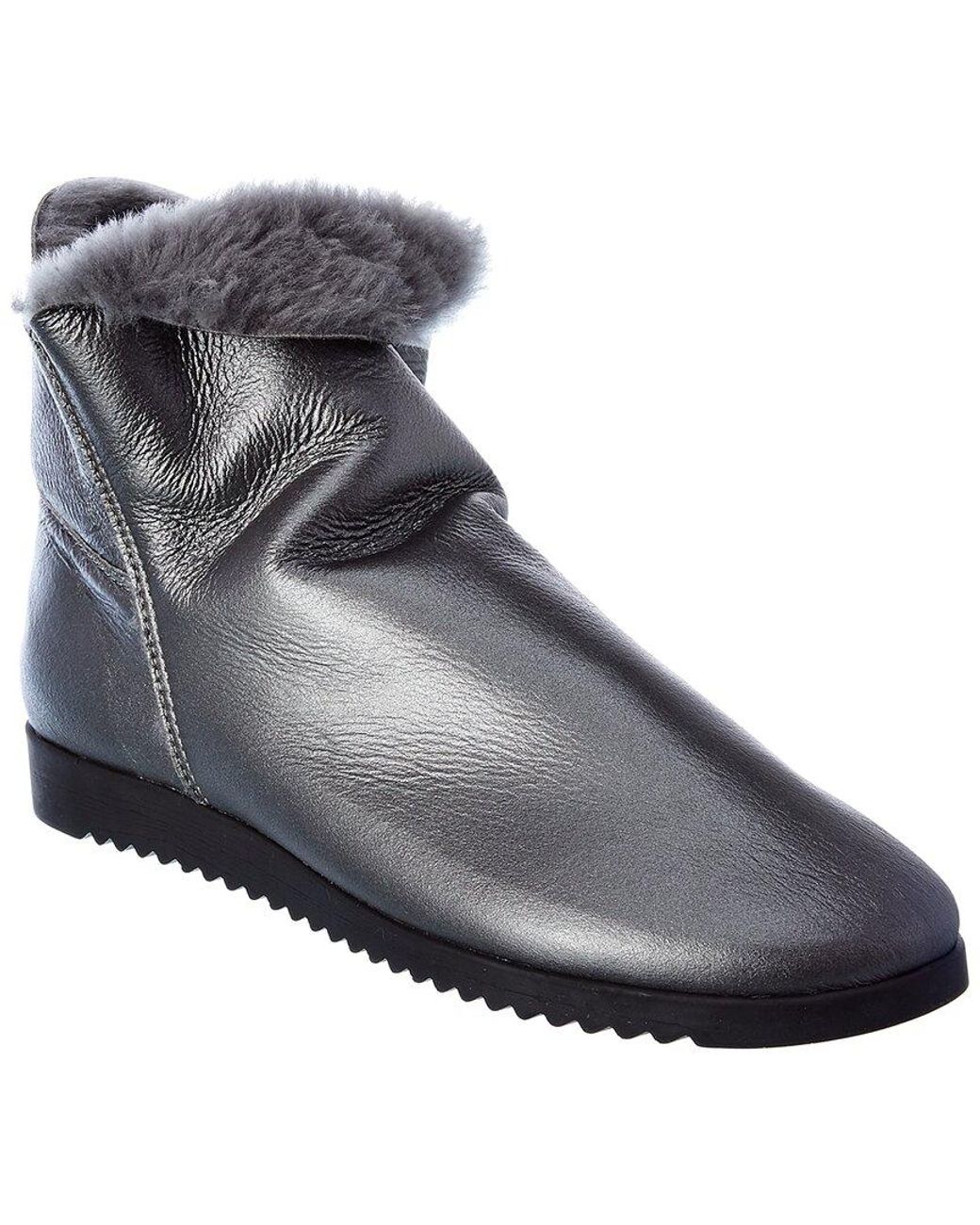 Arche Gray Baosha Leather Bootie