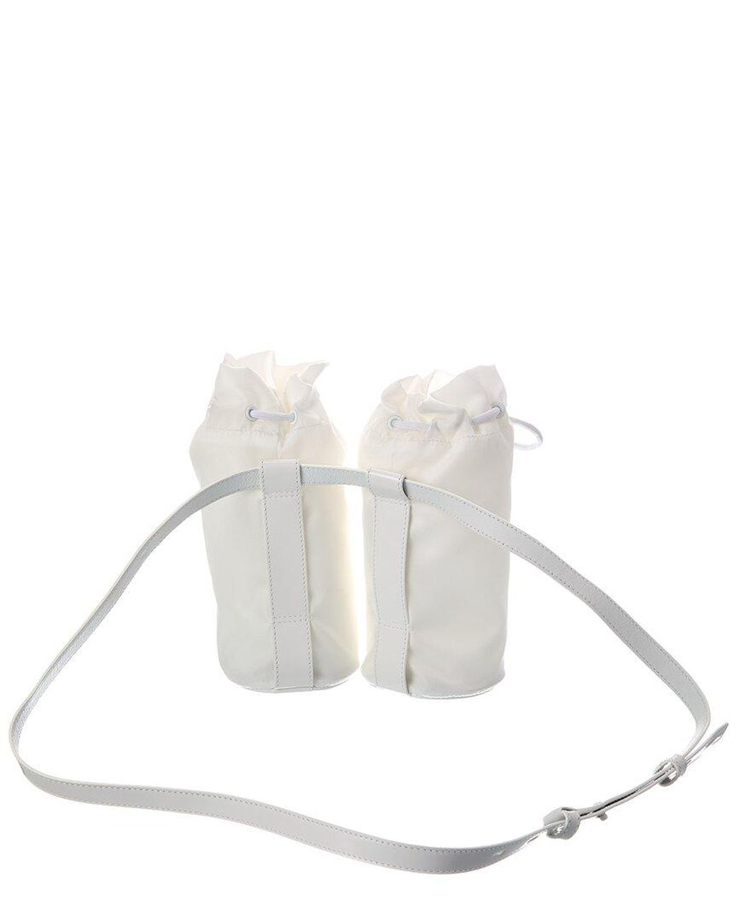 Ferragamo White Water Bottle Belt Bag