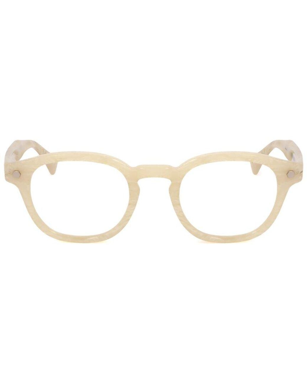 Linda Farrow White Matthew Williamson By Linda Farrow Mw119 49Mm Optical Frames