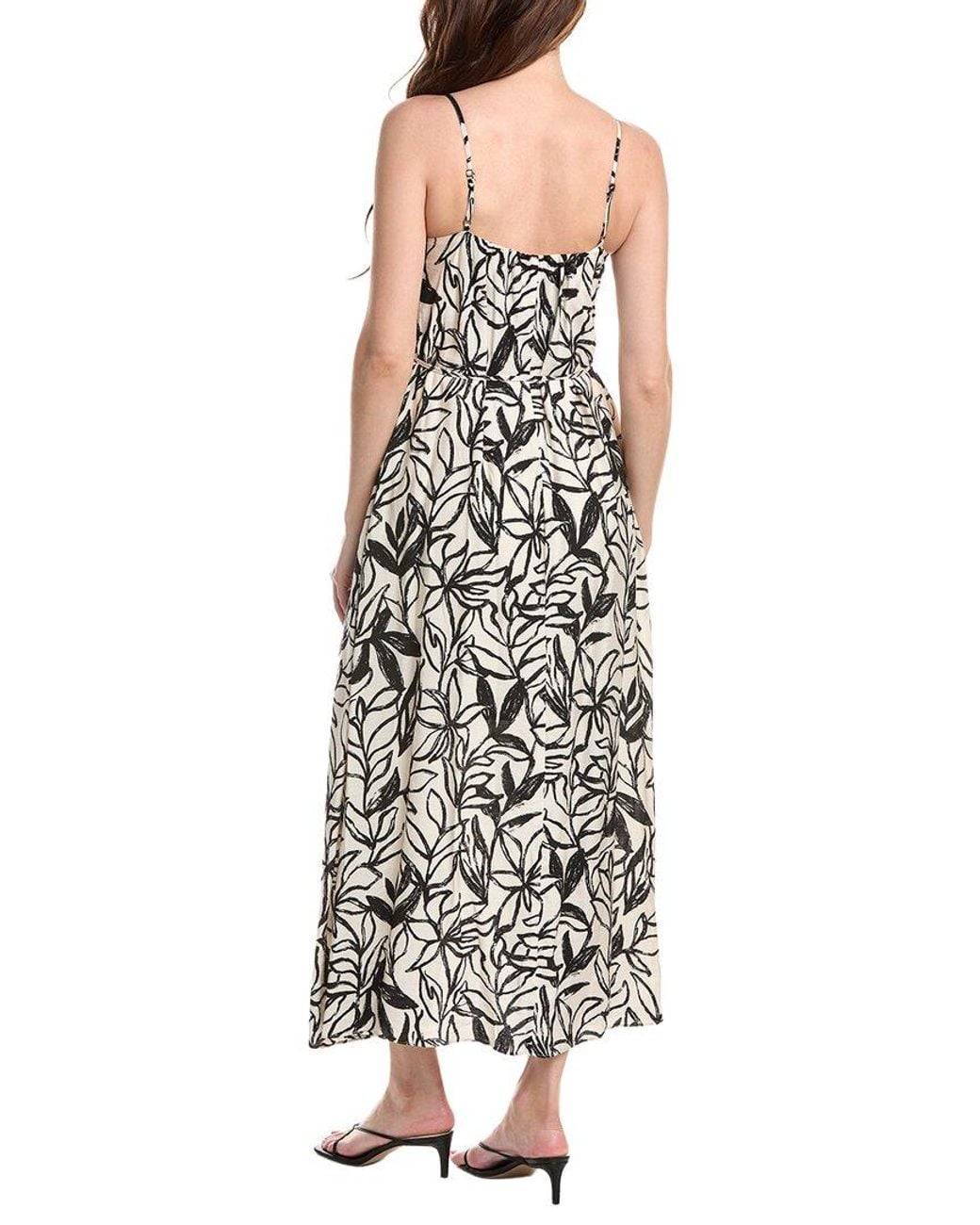 Sam Edelman White Floral Maxi Dress