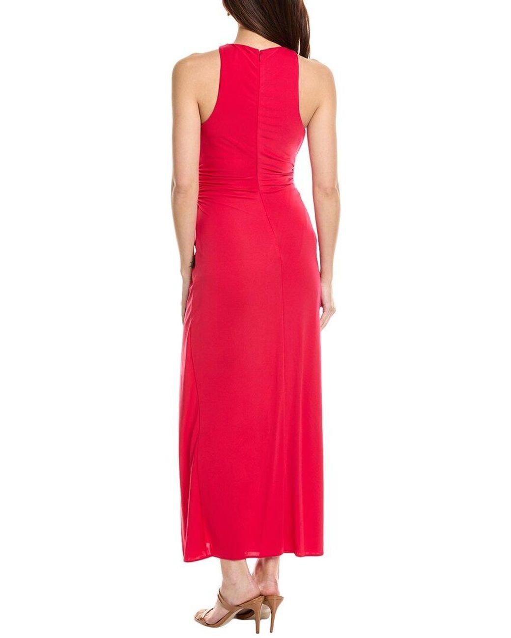 Cinq À Sept Red Andie Midi Dress