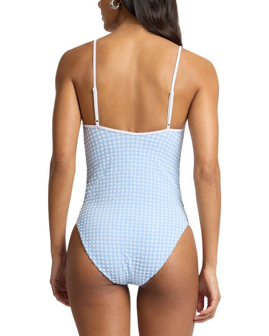 Onia Blue Soleil One-Piece