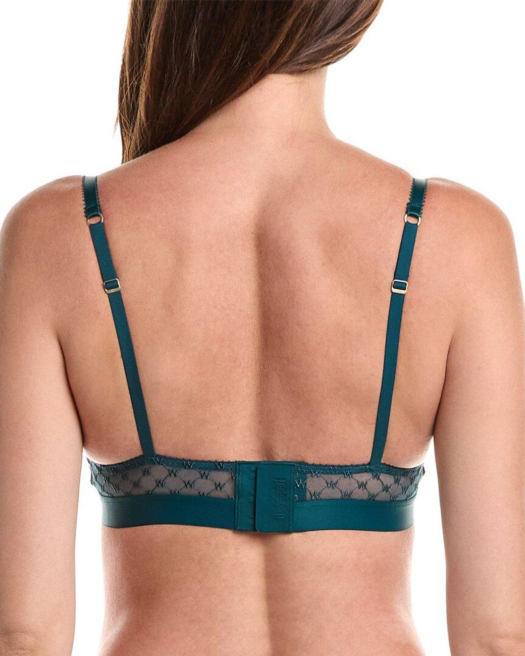 Wolford Blue Triangle Bralette